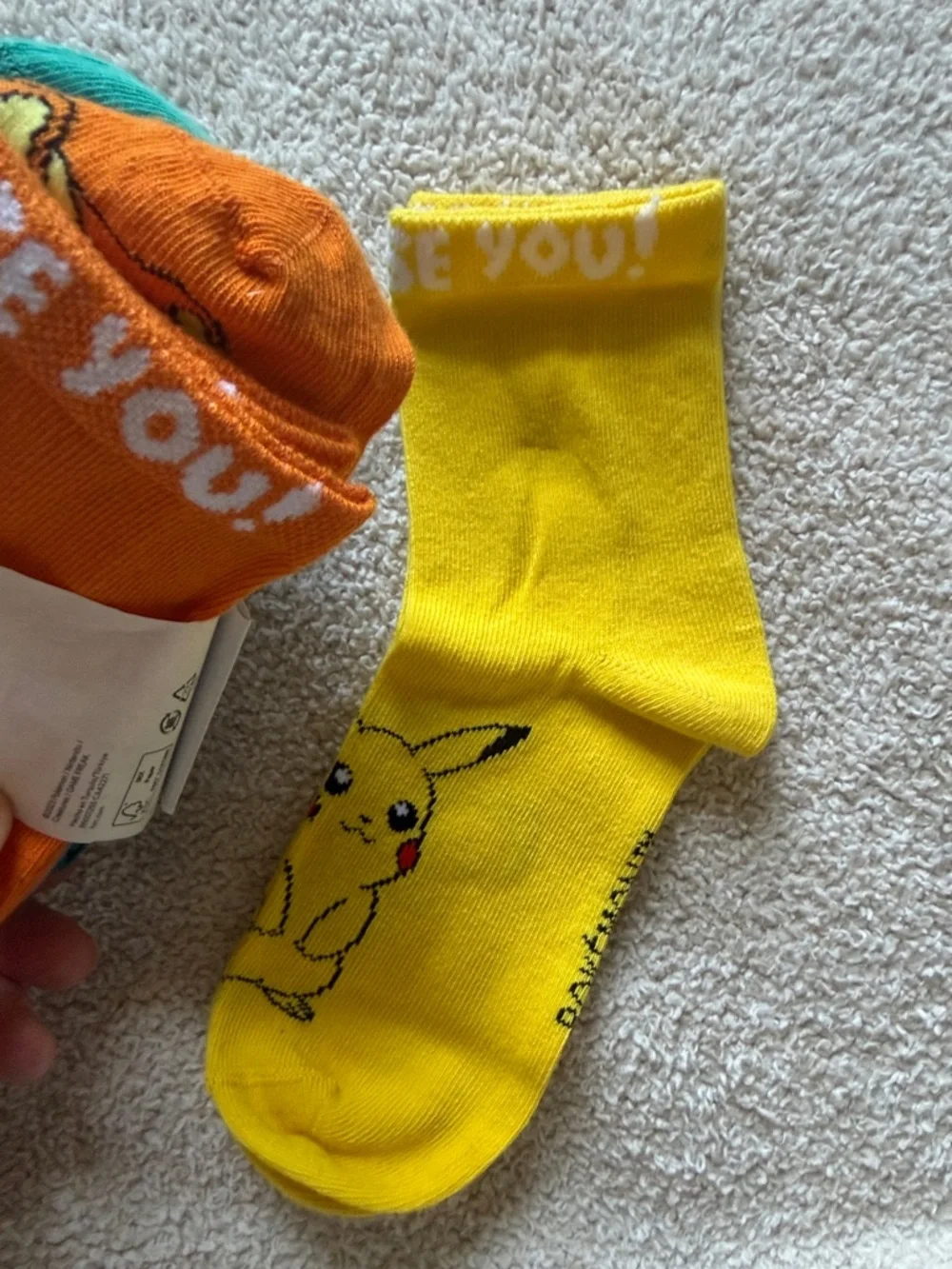 NWT H&M 7-pack socks, Pokemon, 13  - 1.5